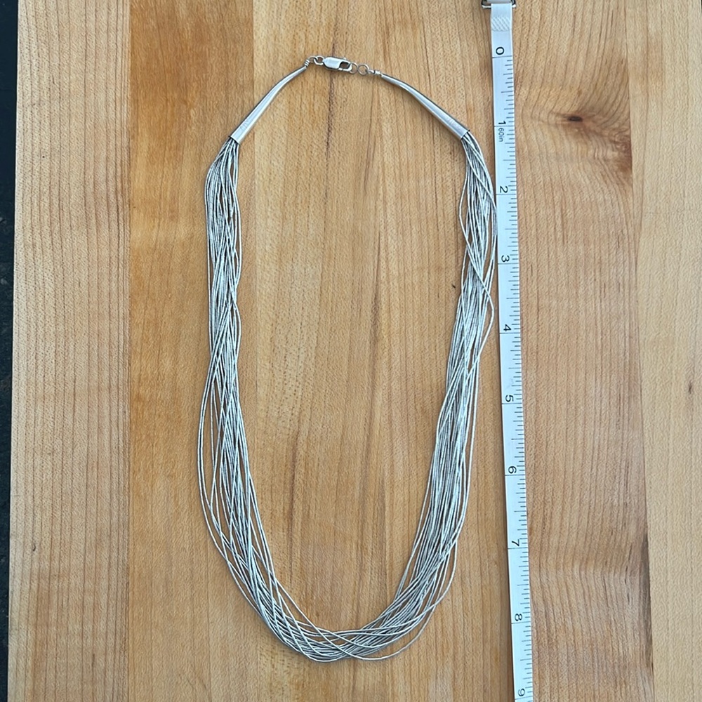 Sterling silver necklace